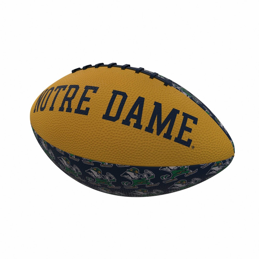 NCAA Notre Dame Fighting Irish Mini-Size Rubber Football: Sports Ball for All Ages