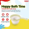 DOLU Foldable Bath Ladle for Compact Toddler Wash Tub, Ages 6+ Months, Eco Green - 2 of 4