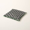Spade Floral Throw Pillow Black/Cream/Green - kate spade new york x Target - 2 of 3