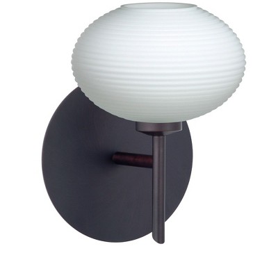 Besa Lighting Lasso 1 - Light Wall Light in  Bronze