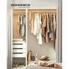 60-Pack Space Saving Plastic Hangers with 360° Swivel Metal Hooks, Heavy Duty Non-Slip Closet Organizers, Light Gray and Dark Gray - 2 of 4