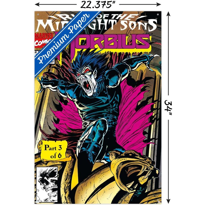 Trends International Marvel Comics - Morbius - Morbius #1 Unframed Wall Poster Prints, 3 of 7