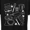 Women's - Instant Message - Baker & Chef Short Sleeve Graphic T-Shirt - 2 of 4