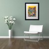 Trademark Fine Art -Dean Russo 'Wolf 2' Matted Framed Art - 3 of 4