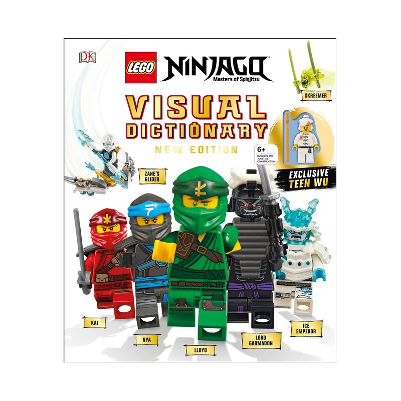 Lego Ninjago Visual Dictionary, New Edition - by  Arie Kaplan & Hannah Dolan (Mixed Media Product), 1 of 2