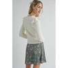 Women's Abigail Ruffle Trim Sweater - Sadie & Sage - image 3 of 3