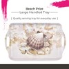 Pimpernel Beach Prize Large Handled Tray - Rectangular Melamine Serving Tray with Coastal Dog & Beach Scene Design & Side Handles - Dishwasher Safe - 2 of 4