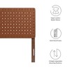 Modway Sparta Weave Twin Vegan Leather Headboard – Padded Channel Tufted Faux Leather Headboard - 2 of 4