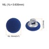 Unique Bargains Round Metal Sewing Cloth Covered Button 10 Pcs - 2 of 4