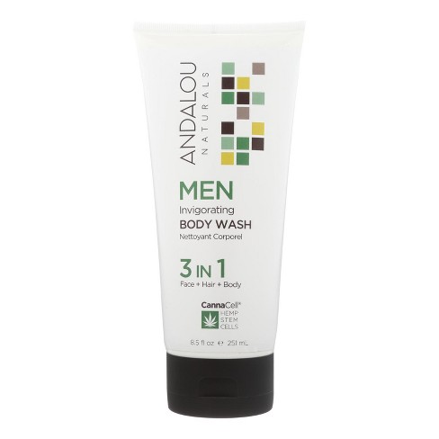 Andalou Naturals Men's Invigorating Body Wash - 8.5 fz - image 1 of 4