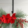 13.5" Christmas Metal Wreath Hanger Black - Wondershop™ - 3 of 3