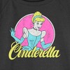 Juniors Womens Cinderella Distressed Logo Sweatshirt - 2 of 4