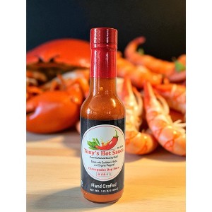 Tony's Handcrafted Hot Sauce- Chesapeake Bay Burn 5oz Bottle - 1 of 4