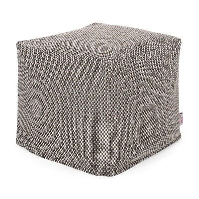 Camrose Contemporary Fabric Pouf - Christopher Knight Home