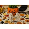Transpac Ceramic Mummy Salt and Pepper Shaker Set of 2 Halloween Home Decorations - 2 of 3