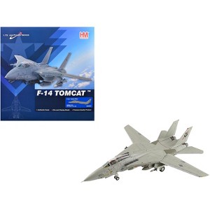 Grumman F-14A Tomcat Fighter Aircraft "Sukhoi Killer, VF-41 Black Aces, USS Nimitz" US Navy 1/72 Diecast Model by Hobby Master - 1 of 4