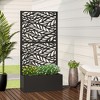 PexFix  Metal Wall Planter Box with Trellis for Climbing Plants - 3 of 4