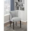 25"Foam Cushion Seat 1pc Accent Chair - 2 of 4
