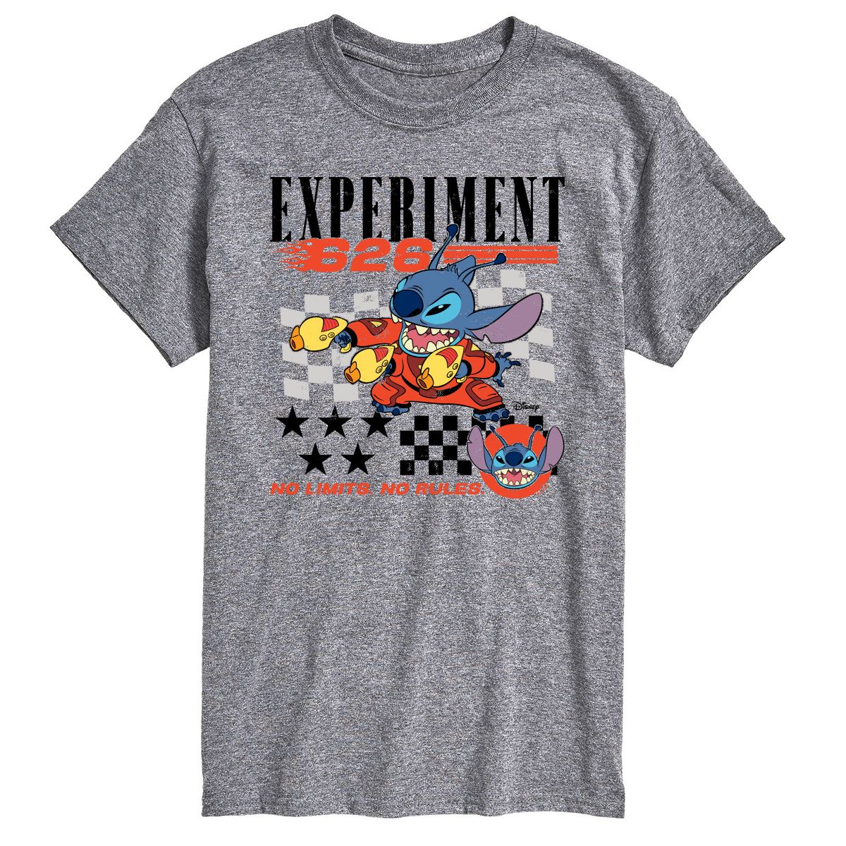 Men's - Lilo & Stitch - Stitch Racing Jersey Short Sleeve Graphic T-Shirt