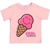 The Juniper Shop SmileyWorld Cool Summer Ice Cream Pink Toddler Short Sleeve Tee - 3 of 4