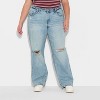Women's Mid-Rise Straight Jeans - Wild Fable™ - 2 of 3