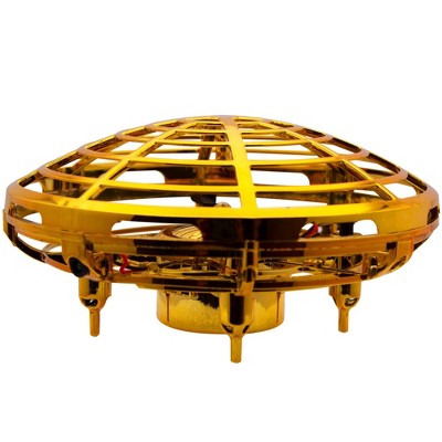 Link Hand-Controlled Mini UFO Drone Flying Toy Inside/Outside Adults & Kids Makes A Great Gift