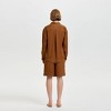 Women's Long Sleeve Oversized Satin Button-Down Shirt - A New Day™ - 2 of 4