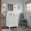 PROOX Enliven 30 in. W x 22 in. D x 39.24 in. H Freestanding Bath Vanity with White Engineered Stone Top - 4 of 4