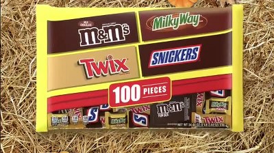 M&M'S Snickers Twix & Milky Way Chocolate Halloween Candy