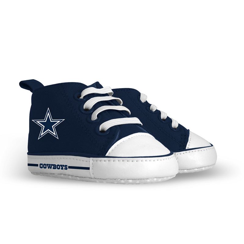 Baby Fanatic Pre-Walkers High-Top Unisex Baby Shoes -  NFL Dallas Cowboys, 2 of 6