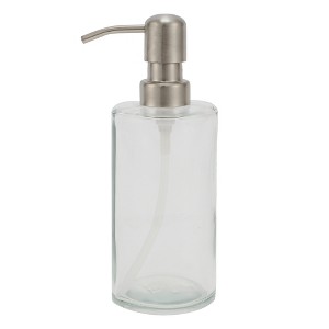 Unique Bargains Elegant Cylindrical Soap Pump Dispenser for Bathroom 350ml 1 Pc - 1 of 4