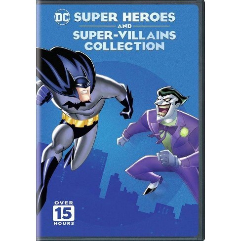 Dc Super Heroes And Super Villains Collection Dvd Target