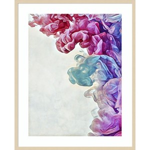 Amanti Art Cotton Candy Clouded Water I by Ashley Aldridge Wood Framed Wall Art Print - 1 of 4