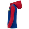 Nintendo Super Mario Bros Boys Long Sleeve Zip-Up Costume Hoodie - Red, 4 - 3 of 3