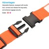 Unique Bargains Travel Luggage Adjustable Buckle Outdoor Bag Suitcase Belts 2in1 Set - 3 of 4