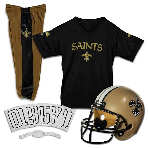 Franklin Sports Nfl New Orleans Saints Deluxe Uniform Set : Target