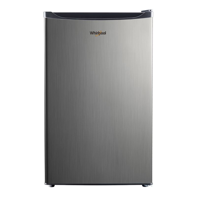 Whirlpool 4.3 cu ft Mini Refrigerator Stainless Steel WH43S1E, 1 of 11