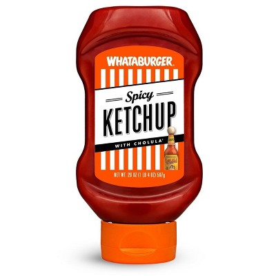 Whataburger Spicy Ketchup with Cholula
