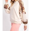 Women's Mixed Sleeves Top - Easel - 2 of 3