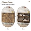 Large Shoe Storage Cabinet with 4 Flip Drawers - 4 of 4