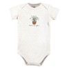 Hudson Baby Cotton Bodysuits, Plants - 3 of 4