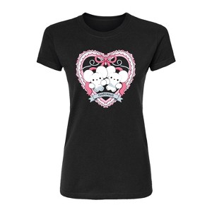 Women's - Pokémon - Tandemaus Coquette Fitted Graphic T-Shirt - 1 of 2