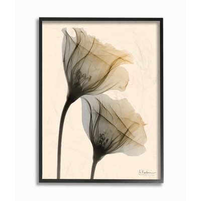 Stupell Industries Neutral Light Flower Photograph