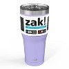Zak! Designs 30oz Double Wall Stainless Steel Cascadia Tumbler - image 3 of 4