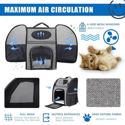 FluffyDream Pet Carrier Backpack