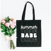 City Creek Prints Summer Babe Stacked Canvas Tote Bag - 2 of 2