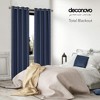 Deconovo Total Blackout Grommet Curtains, 2 Panels, OEKO-Certified - 2 of 4