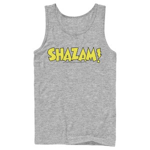 Men's Justice League Shazam Logo Tank Top - 1 of 4