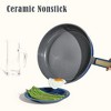 Aoibox Ceramic Nonstick Cookware Set, 18-Piece Kitchen Pots and Pans, PFOA & PTFE Free, Safe & Easy Cooking - 4 of 4