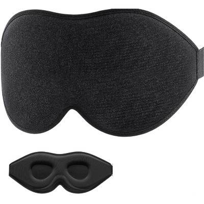 Sleep Mask for Side Sleeper, Eye Mask for Sleeping Light Blocking, 3D Contoured Cup Sleeping Mask